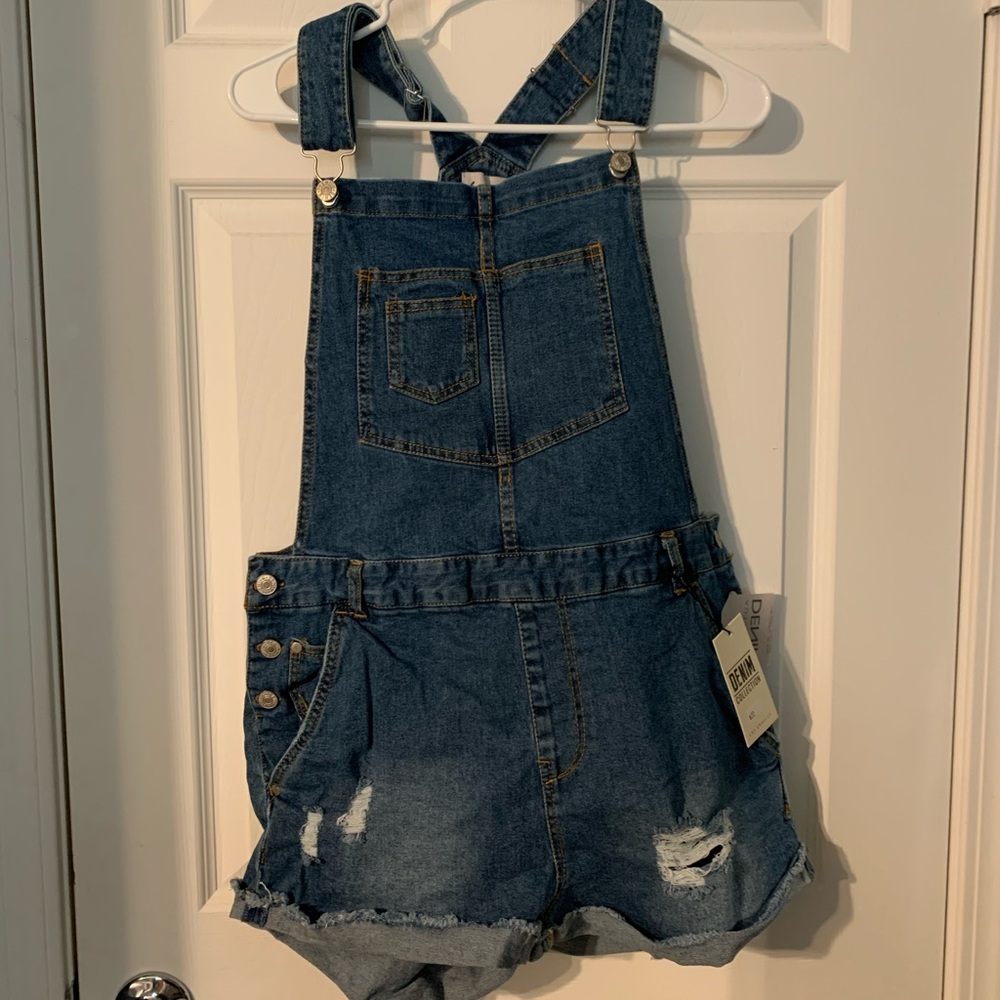 Denim shorts overalls Size Medium